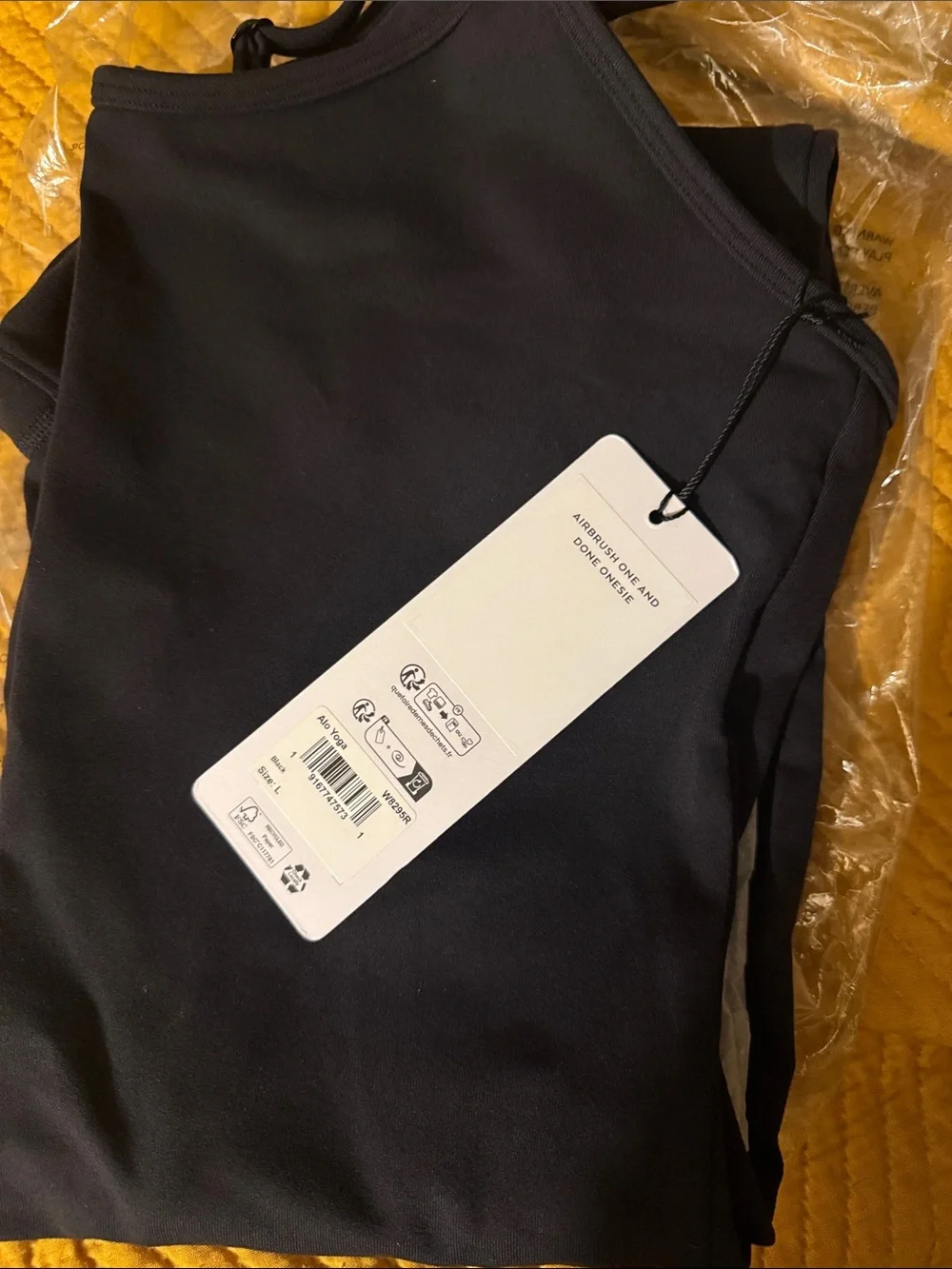 ALO Yoga Black Seamless Legging Jumpsuit